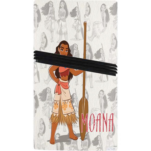 Disney Princess Moana Pattern PS5 Pro Bundle Skin